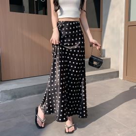 Elegant High-waisted Figure-flattering Pencil Skirt (Option: Black-M)